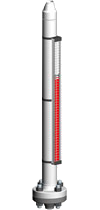 Typ 32806-A - Seria HIGHPRESSURE 200 bar - Poziomowskazy magnetyczne - WEKA